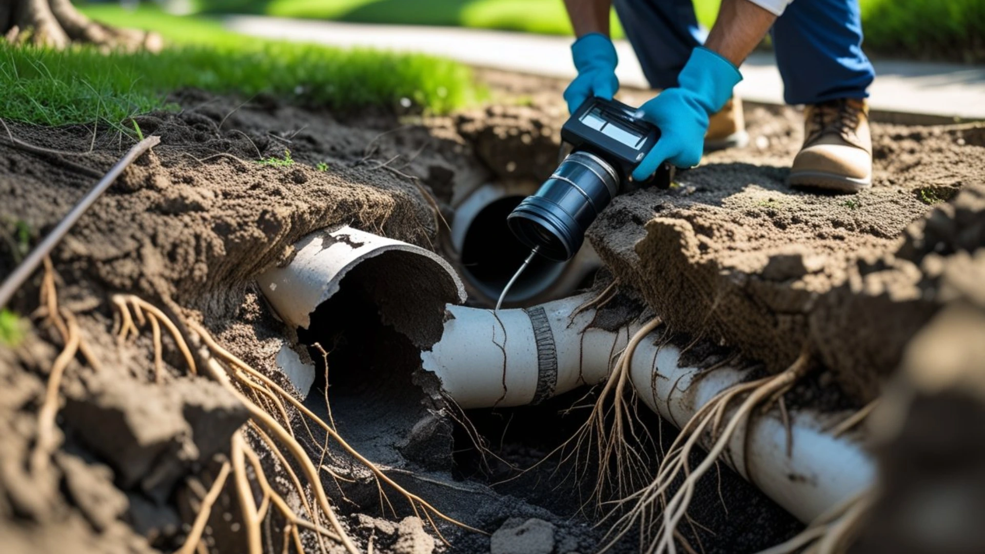 Drain Camera Inspection & Tree Root Diagnosis
